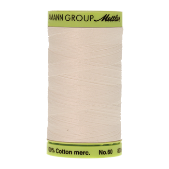 Mettler Cotton Thread 60 /2 800m Candlewick 3000