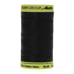 Mettler Cotton Thread 60 /2 800m Black 4000