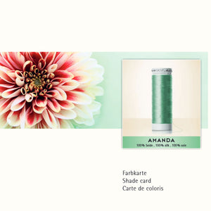 Mettler Amanda Silk Thread Wrapped Shade Card