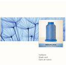 Mettler Seraflock Overlock Thread Wrapped Shade Card