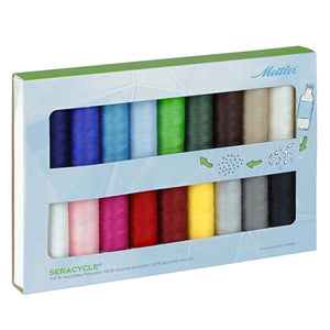 Mettler Gift Pack Seracycle 100% Recycled Polyester 18 Spools