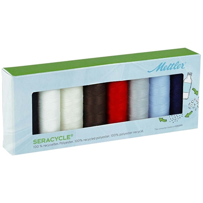 Mettler Gift Pack Seracycle100% Recycled Polyester 8 Spools