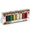 Mettler Gift Pack Polysheen/Metallic Christmas 8 spools