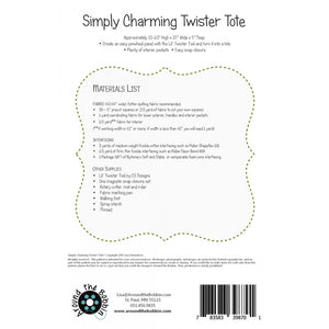 Around the Bobbin Simply Charming Twister Tote Pattern