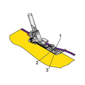 Bernette Ribbon & Couching Foot B44 B48 B64