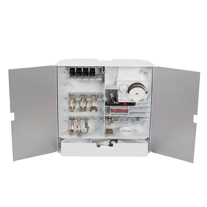 Bernina Free Standing Accessory Boxes - genuine Bernina sewing machine accessory - alternate angle