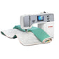 Bernina B770QE pre-loved sewing machine - front view in use
