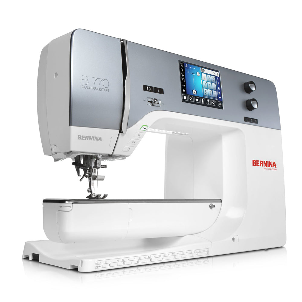 Bernina B770QE pre-loved sewing machine - right side view