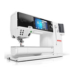 Bernina 880E PLUS preloved sewing and embroidery machine - three-quarter view
