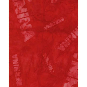 Benartex Bernina Logo Bali Red