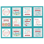 Benartex Bernina My Happy Place Panel 24" X 43"