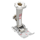 Bernina Foot 34V Clear Reverse Pattern