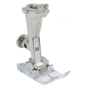 Bernina Foot 34 Clear Reverse Pattern Legacy Models