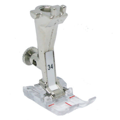 Bernina Foot 34 Clear Reverse Pattern Legacy Models