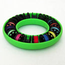 Blue Feather M Class Bobbin Saver Lime