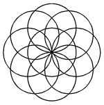 Quilting Creations Stencil 8" Circles Of Circles