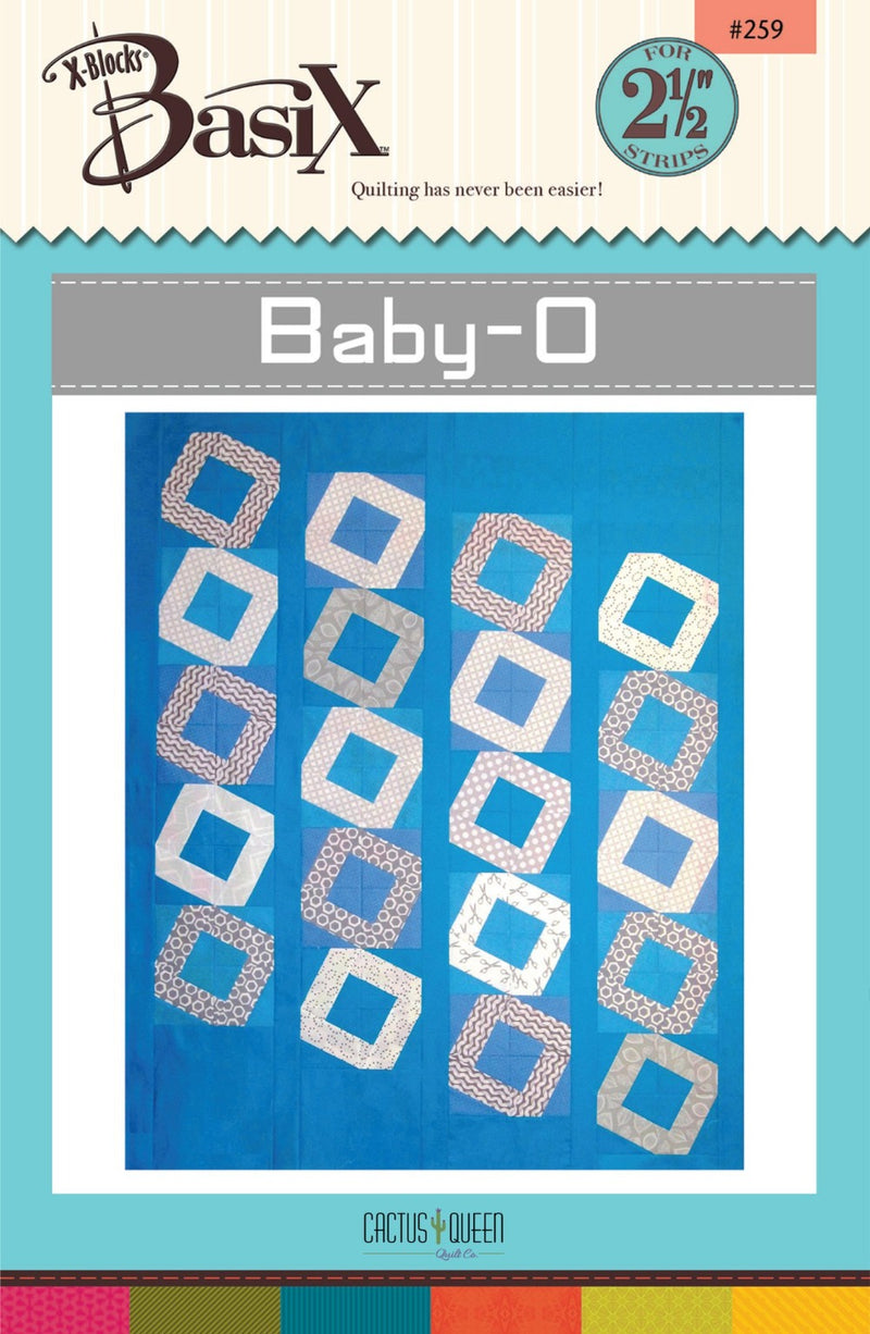 X Blocks Basix Baby-O Pattern