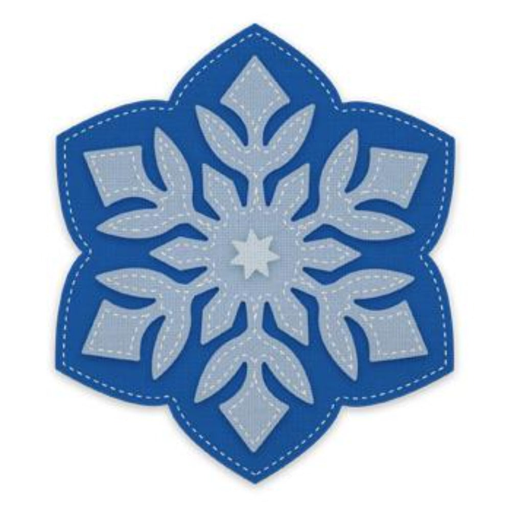 Crossover Snowflake Decoration Die