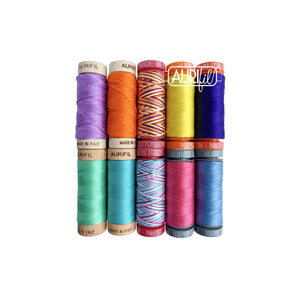 Aurifil Chris English Street Art 80, 50, 28, 12wt & Floss