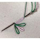 Clover Double Eye Needles