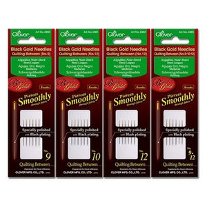 Clover Black Gold Quilting Betweens