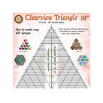 Clearview 10" Triangle Ruler