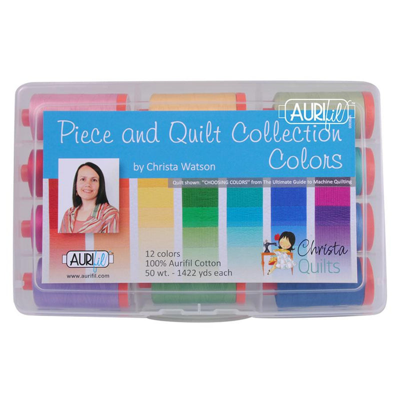Aurifil Christa Watson Piece & Quilt Collection - Colours 50wt