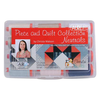 Aurifil Christa Watson Piece & Quilt Collection - Neutrals 50wt