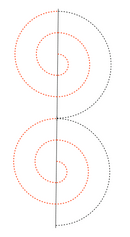 Quilter's Rule ¼" Nautilus Spiral Tool Pack of 1