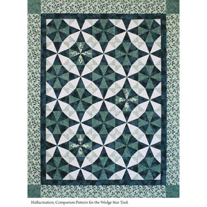 Studio 180 Design Studio 180 Wedge Star Tool 45° - quilting ruler and template - alternate angle