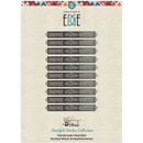 Crafters Edge Heartfelt Etched Metal Embellishment Set of 10