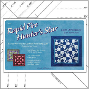 Studio 180 Rapid Fire Hunter's Star - Large Star Ruler