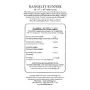 Studio 180  Pop Rangeley Runner Pattern