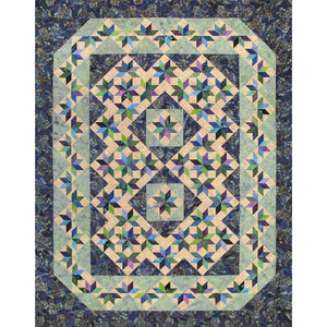 Studio 180 Design Studio 180 Rapid Fire Lemoyne Star - quilting ruler and template - alternate angle