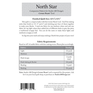 Studio 180 Design Studio 180 North Star Pattern - quilting book and pattern guide - alternate angle
