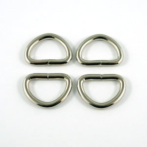 Emmaline D Rings 1" Pack of 4