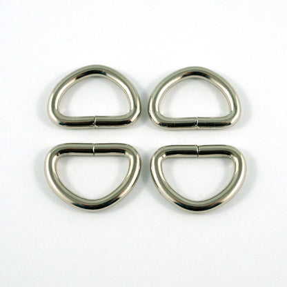 Emmaline D Rings 1" Pack of 4