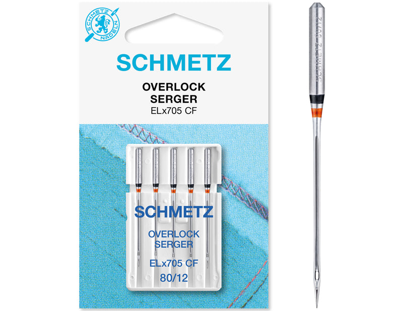 Schmetz Chrome Plated Coverstitch Needles ELx705