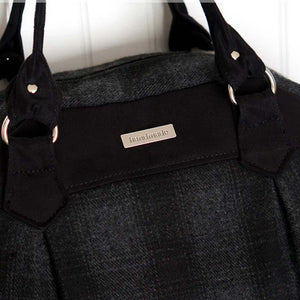 Emmaline Metal Bag Reactangle Label 'Handmade'