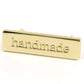 Emmaline Metal Bag Reactangle Label 'Handmade'