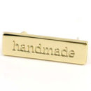 Emmaline Metal Bag Reactangle Label 'Handmade'