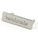 Emmaline Metal Bag Reactangle Label 'Handmade'