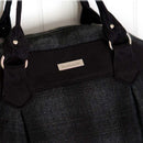 Emmaline Metal Bag Reactangle Label 'Handmade'