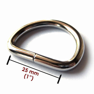 Emmaline D Rings 1" Pack of 4