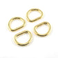 Emmaline D Rings 1" Pack of 4