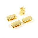 Emmaline Rectangular Strap End Caps ¾" Pack of 4