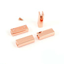 Emmaline Rectangular Strap End Caps 1" Pack of 4