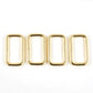 Emmaline Bags Emmaline Rectangular Rings 1¼" Pack of 4 - sewing and crafts storage bag - alternate angle