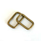 Emmaline Bags Emmaline Rectangular Rings 1" Pack of 4 - sewing and crafts storage bag - detail view