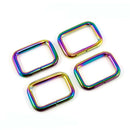 Emmaline Rectangular Rings 1" Pack of 4
